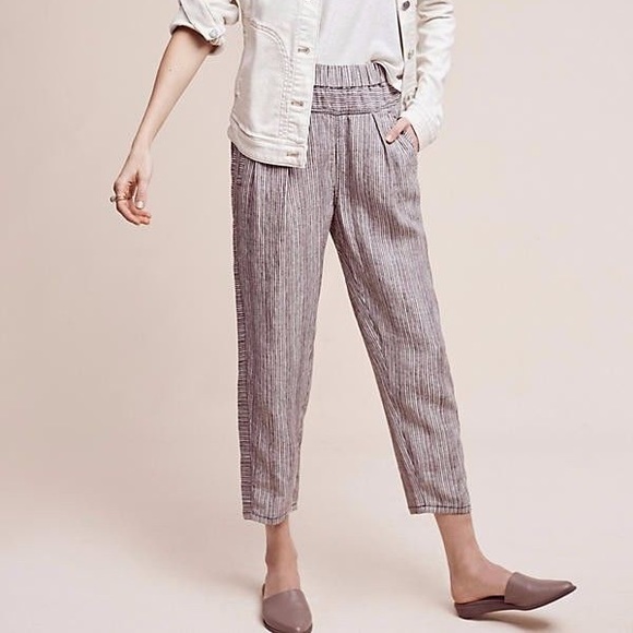 Anthropologie Pants - Anthropologie Hei Hei linen pants